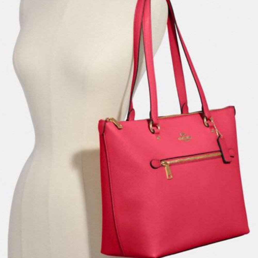 Authentic Coach Electric Pink Tote